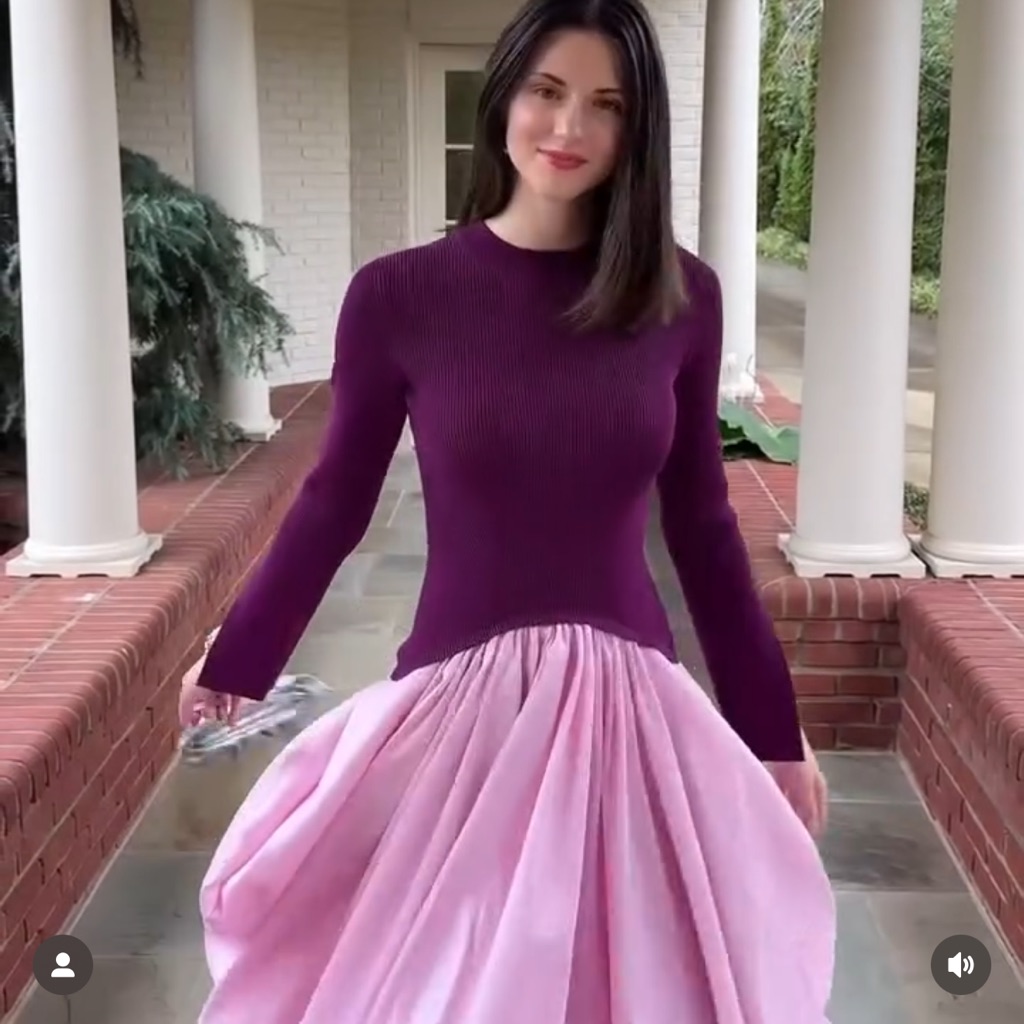 Simkhai Dress In Purple And Pink